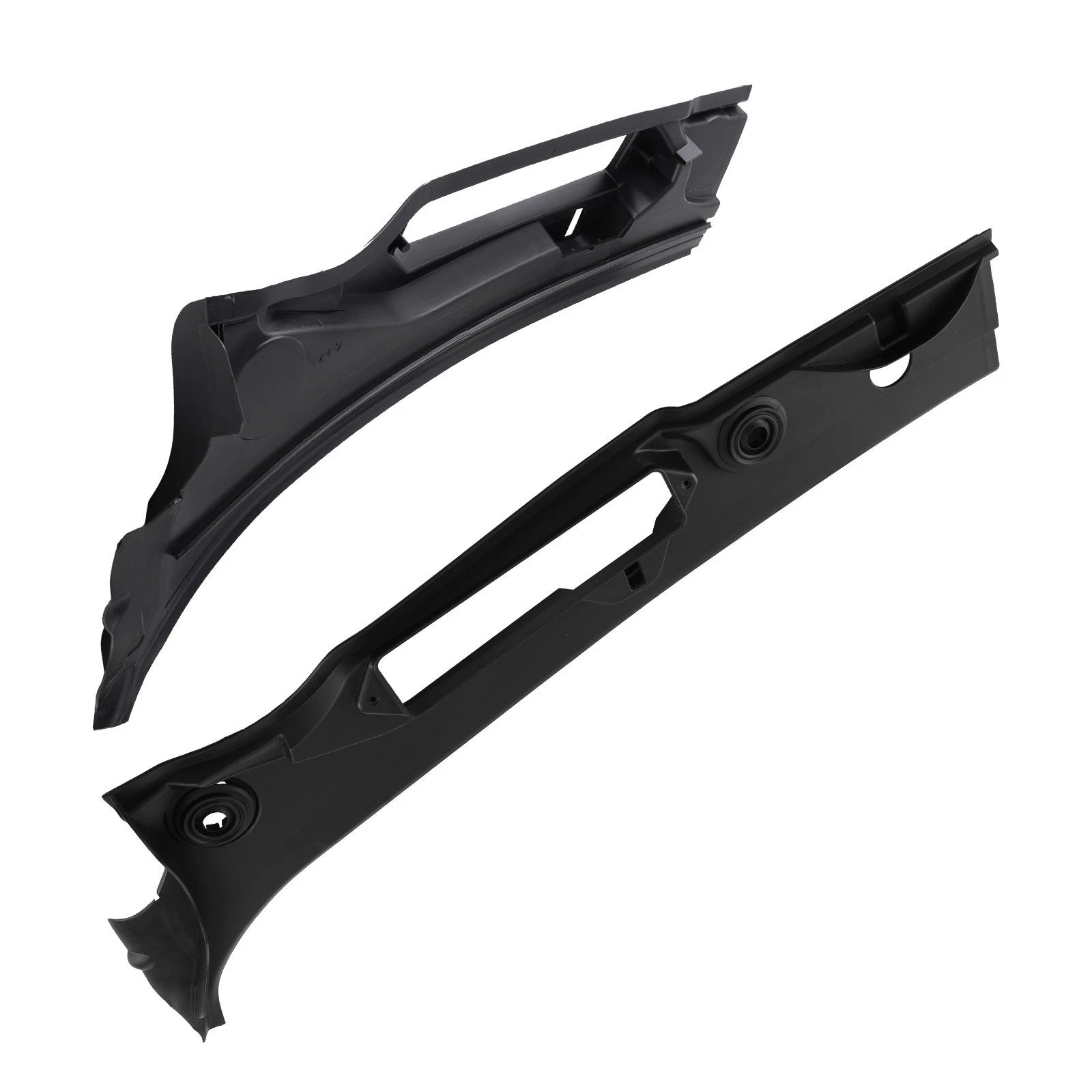 Front Cover Panel for BMW 3-Series E92 E93 (2006–2013) 51717161033 Black Plastic LHD