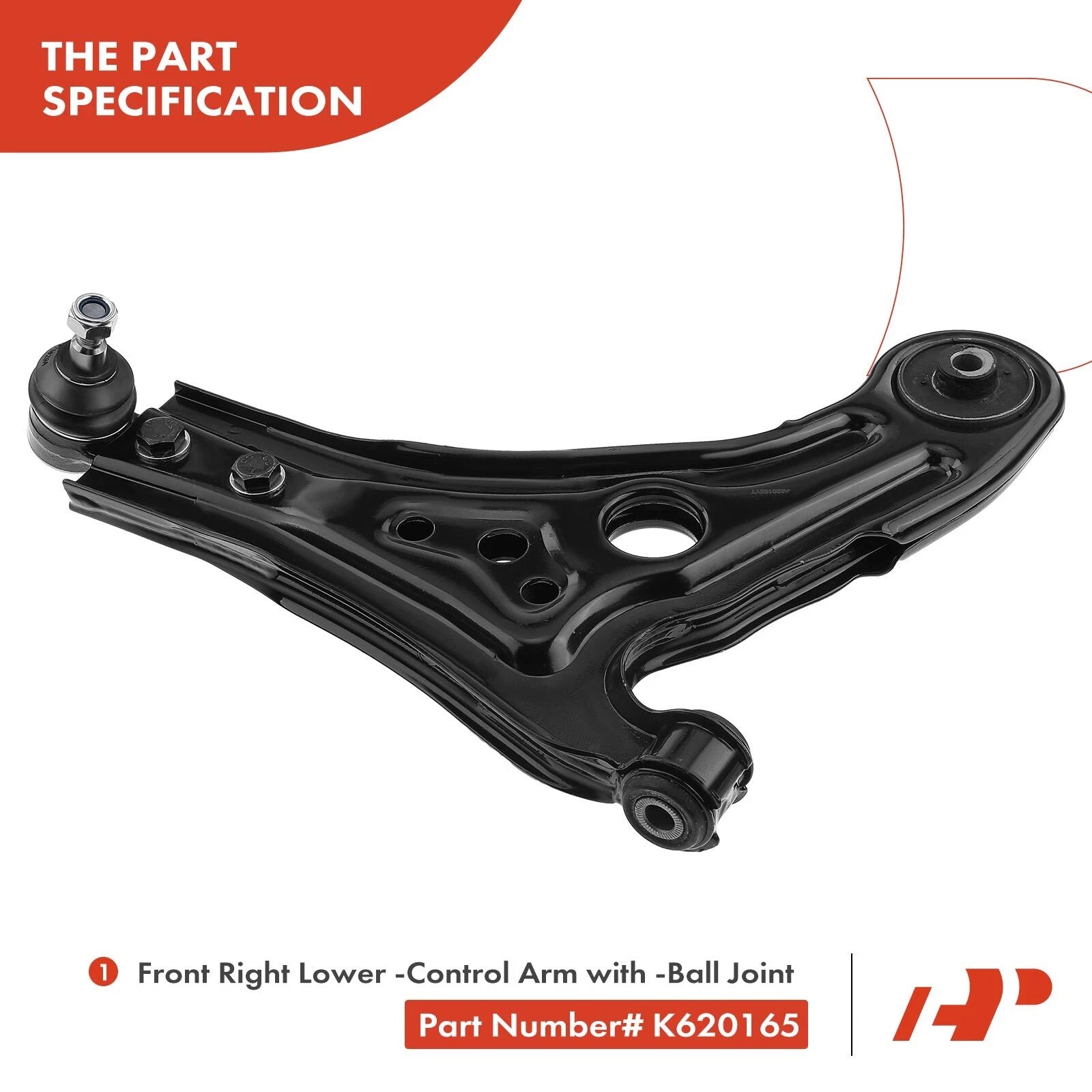 10x Front Control Arm with Ball Joint for Chevy Aveo G3 (2011-2011)
