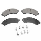 Set of 8 Ceramic Brake Pads for Chevy Blazer (1997–2005) S10 GMC Isuzu
