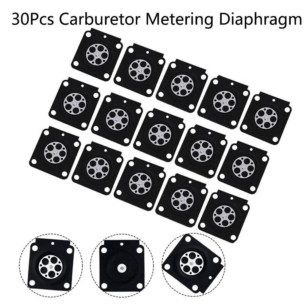 30Pcs Carburetor Metering Diaphragm for Stihl 4314 121 4700 (Garden)