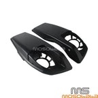 Black Saddlebag Lids Covers for Harley FLHXSE FLTRXSE (2023-Up)