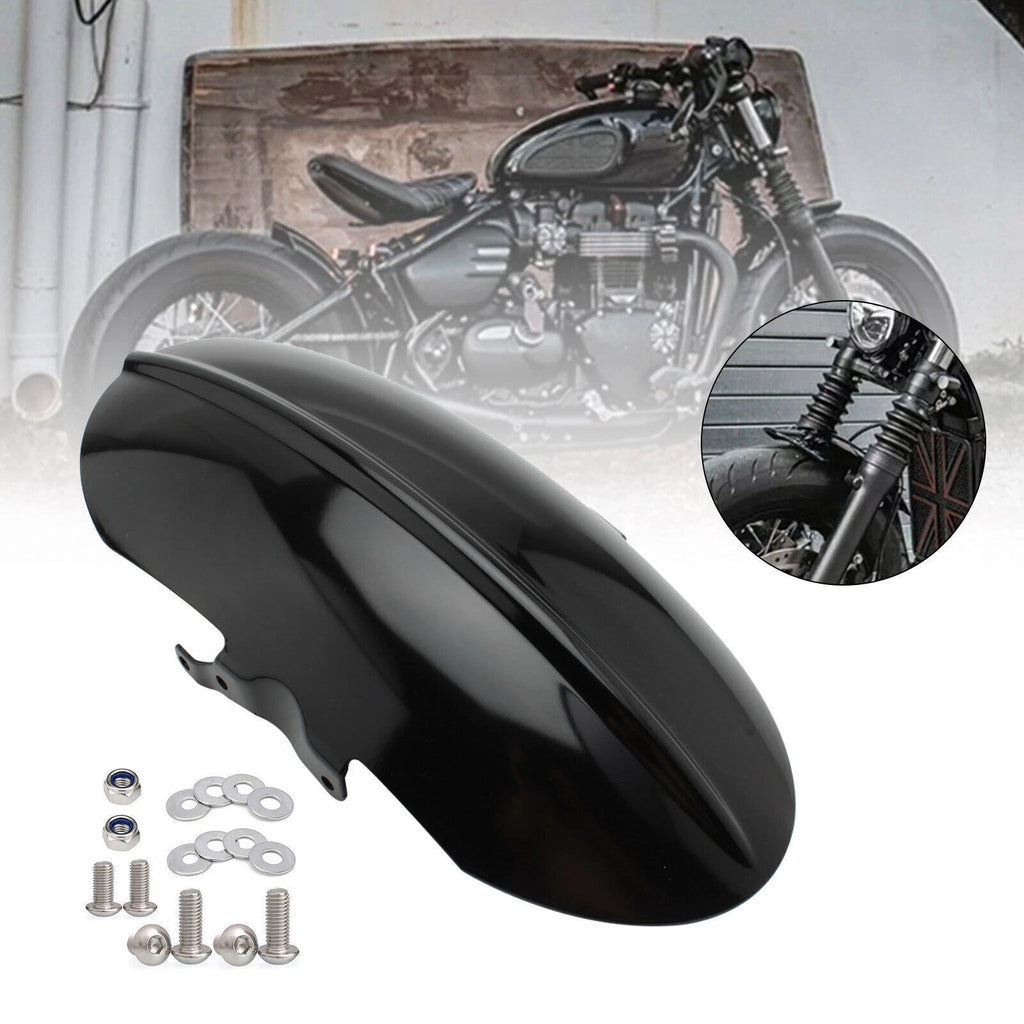 Front Mudguard for Triumph Bonneville Speedmaster Bobber Black (2018–2021) T9