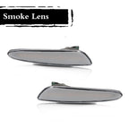 2X Clear Lens Amber LED Front Side Marker Lights for Benz E320 E350 E500 E55 AMG