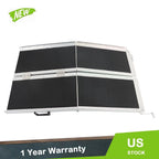 6' x 9.8' Aluminum Multi-Fold Wheelchair Ramp (600 lbs Capacity)