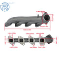 Left Side Exhaust Manifold for Ford F-150 F-250 F-350 Super Duty V8 (2011–2016) 674-987