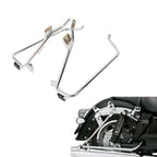 Saddlebag Support Brackets for Harley Road King Road Glide (2009–2013) Chrome