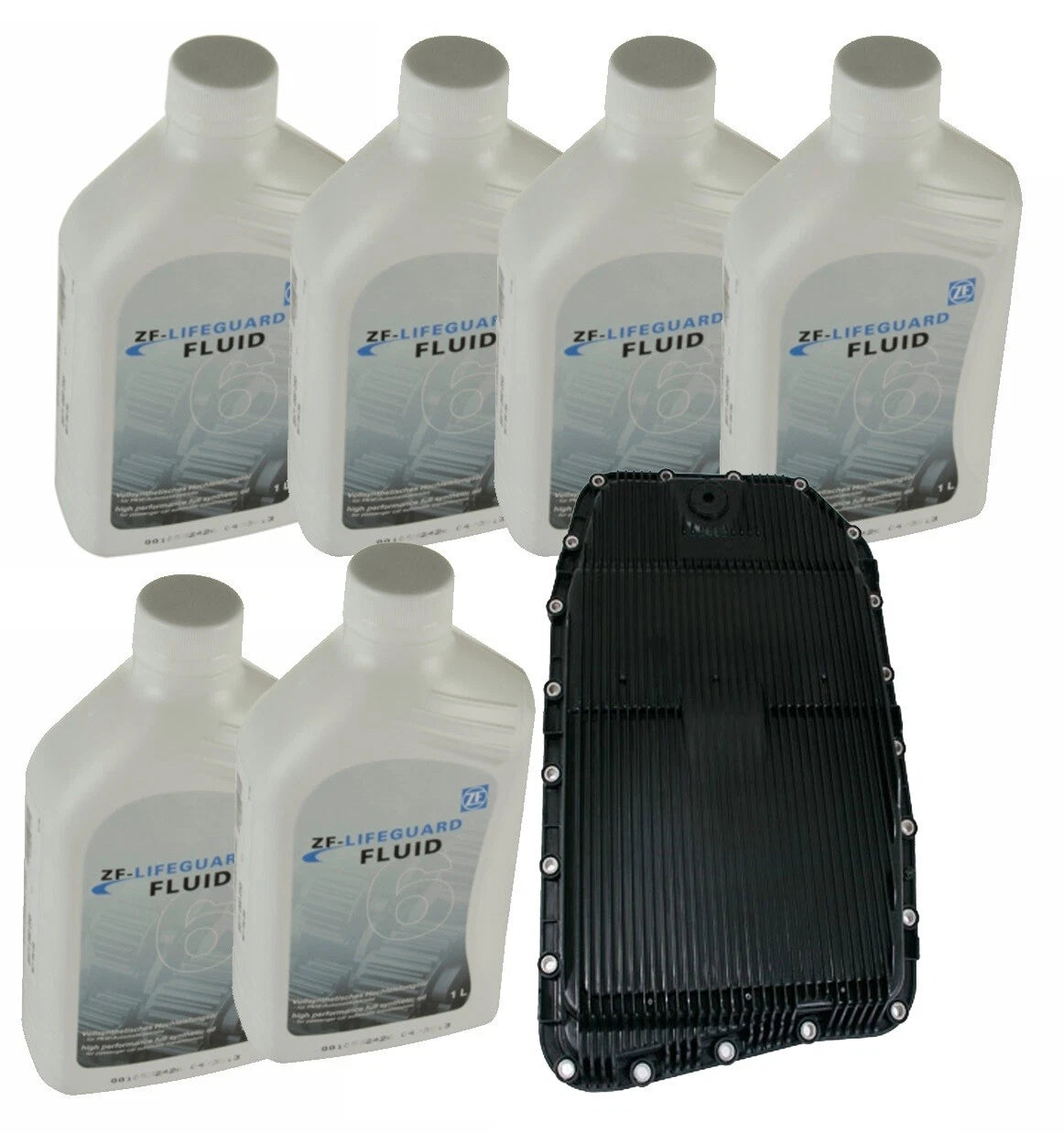 Transmission Oil Pan Filter Kit & ZF Lifeguard 6 Fluid for GA6HP26Z (N/A)