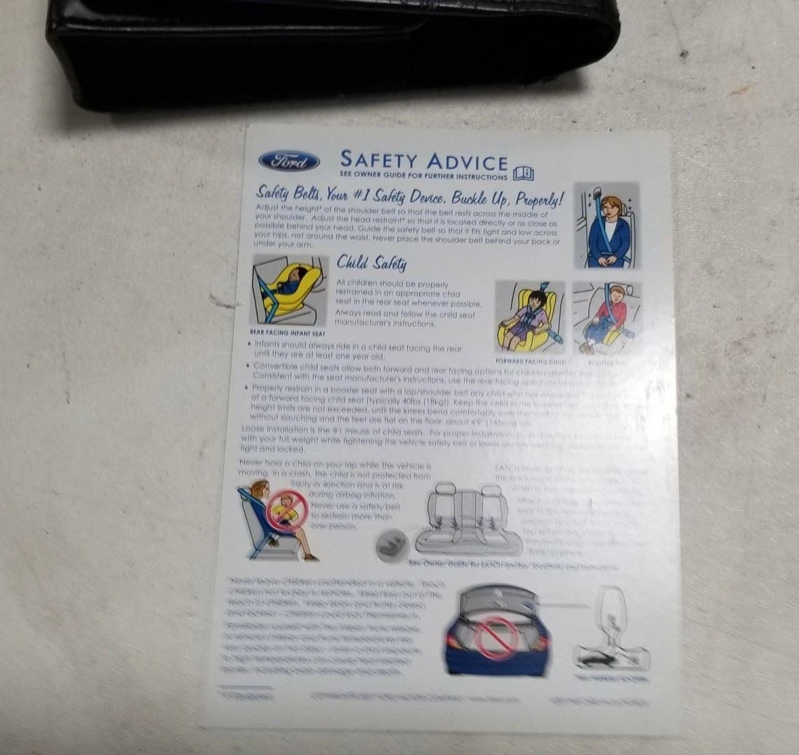 Owner Manual Assembly Kit for Lincoln MKX (2008)