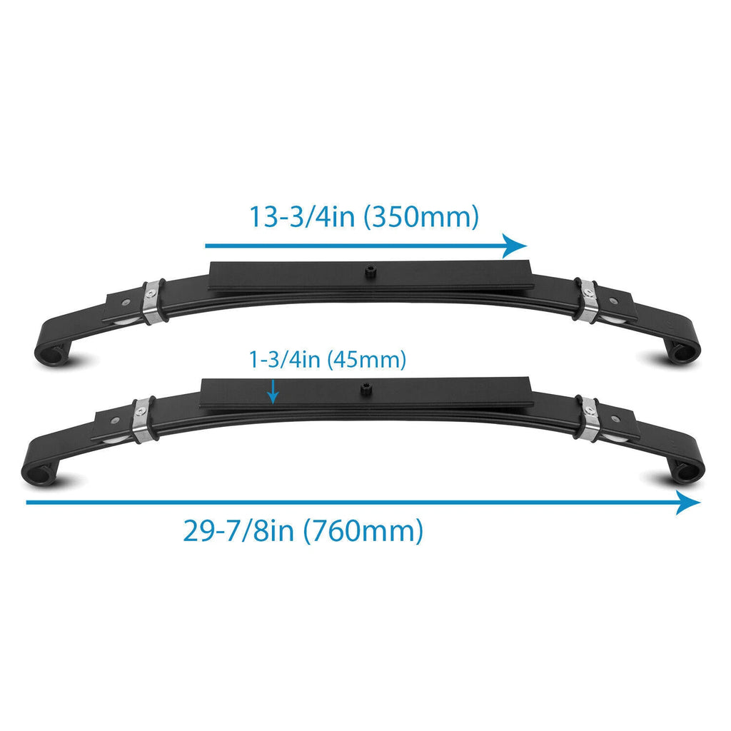 Heavy Duty Rear Leaf Springs 3 Leafs for Club Car DS (1981–Present)