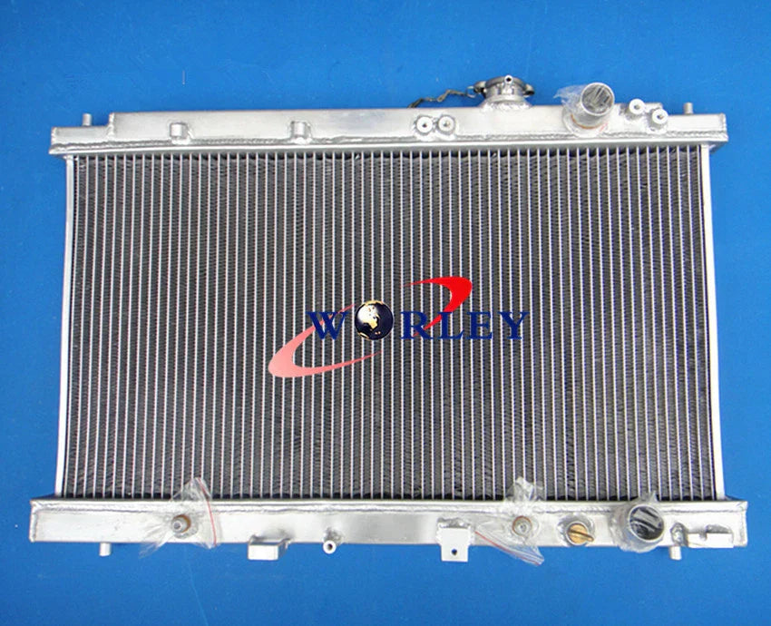 Aluminum Radiator & Fans for Honda Integra Acura DC2 B18 GSR RS LS (1994-2001)