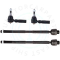Set of 4 Tie Rod Ends for Dodge Ram 1500 (2002–2005, 2008)