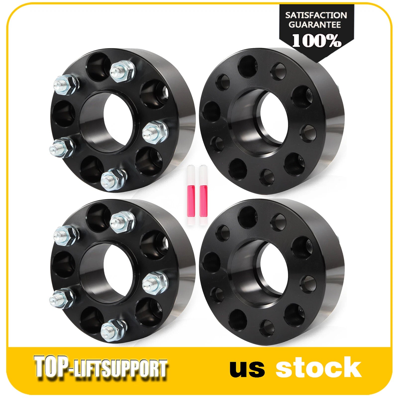 Set of 4 Hubcentric Wheel Spacers for Jeep Compass Patriot (2007–2016)