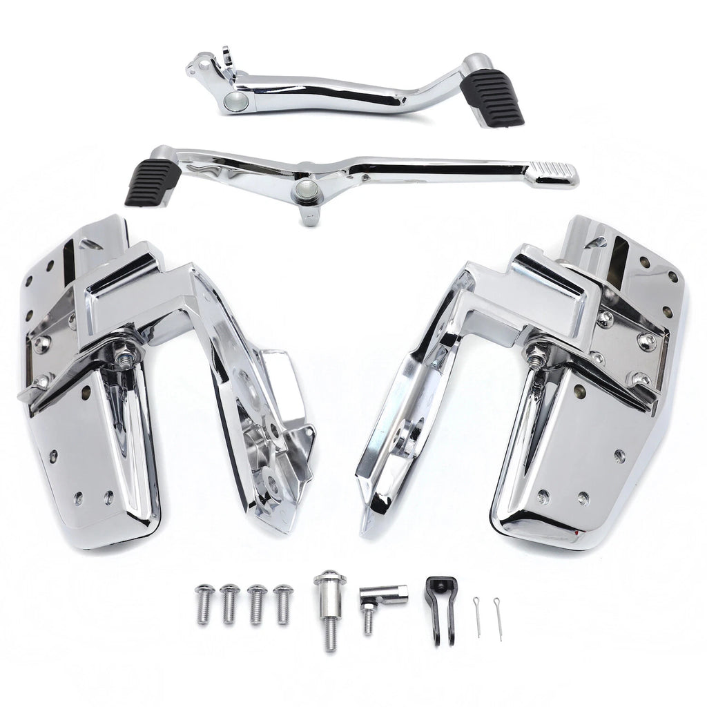 Chrome Omni Driver Floorboard Brake Lever Shifter for Honda Gold Wing GL18 (2018–2021)
