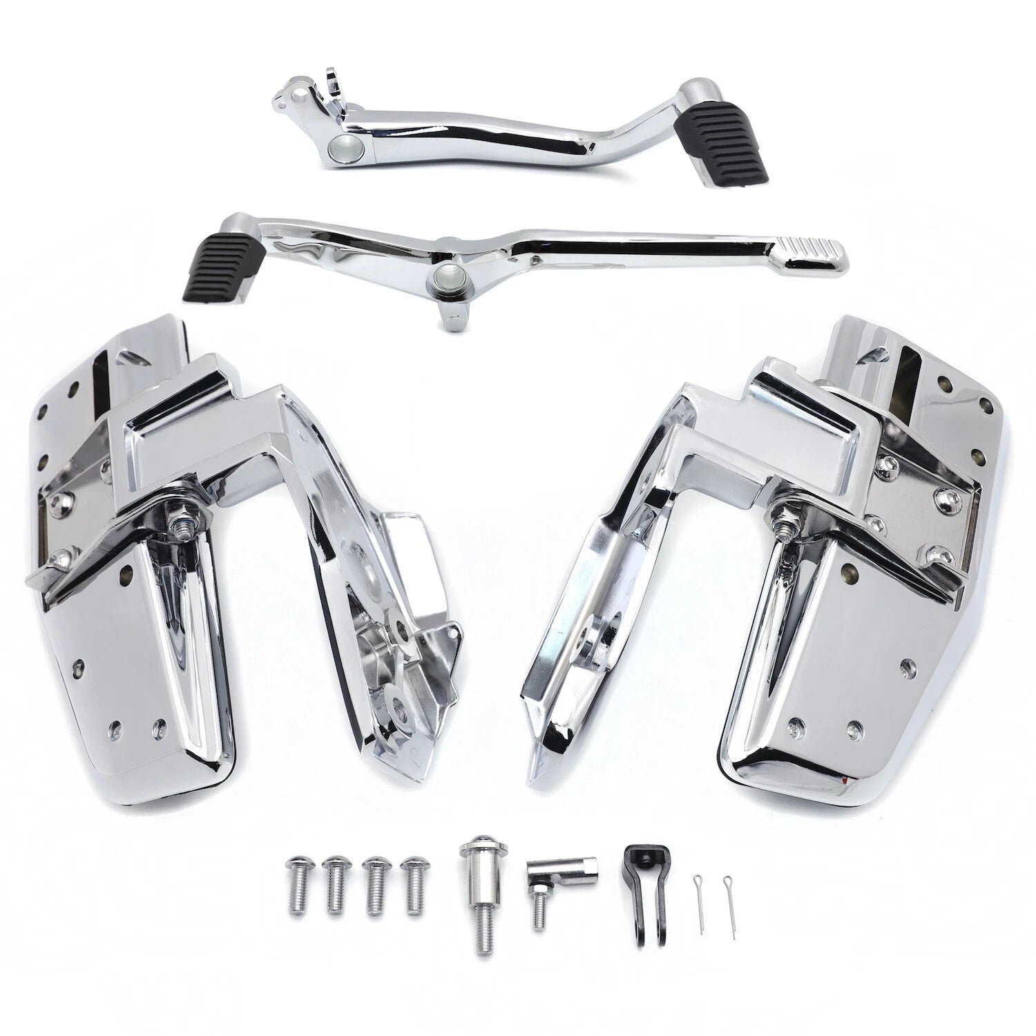 Chrome Omni Driver Floorboard Brake Lever Shifter for Honda Gold Wing GL18 (2018–2021)