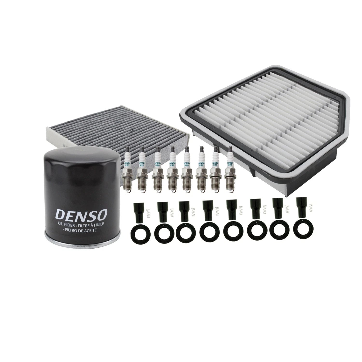 Tune Up Kit with NGK 8 Spark Plugs & Boots for Lexus GS340 (2000–2005)