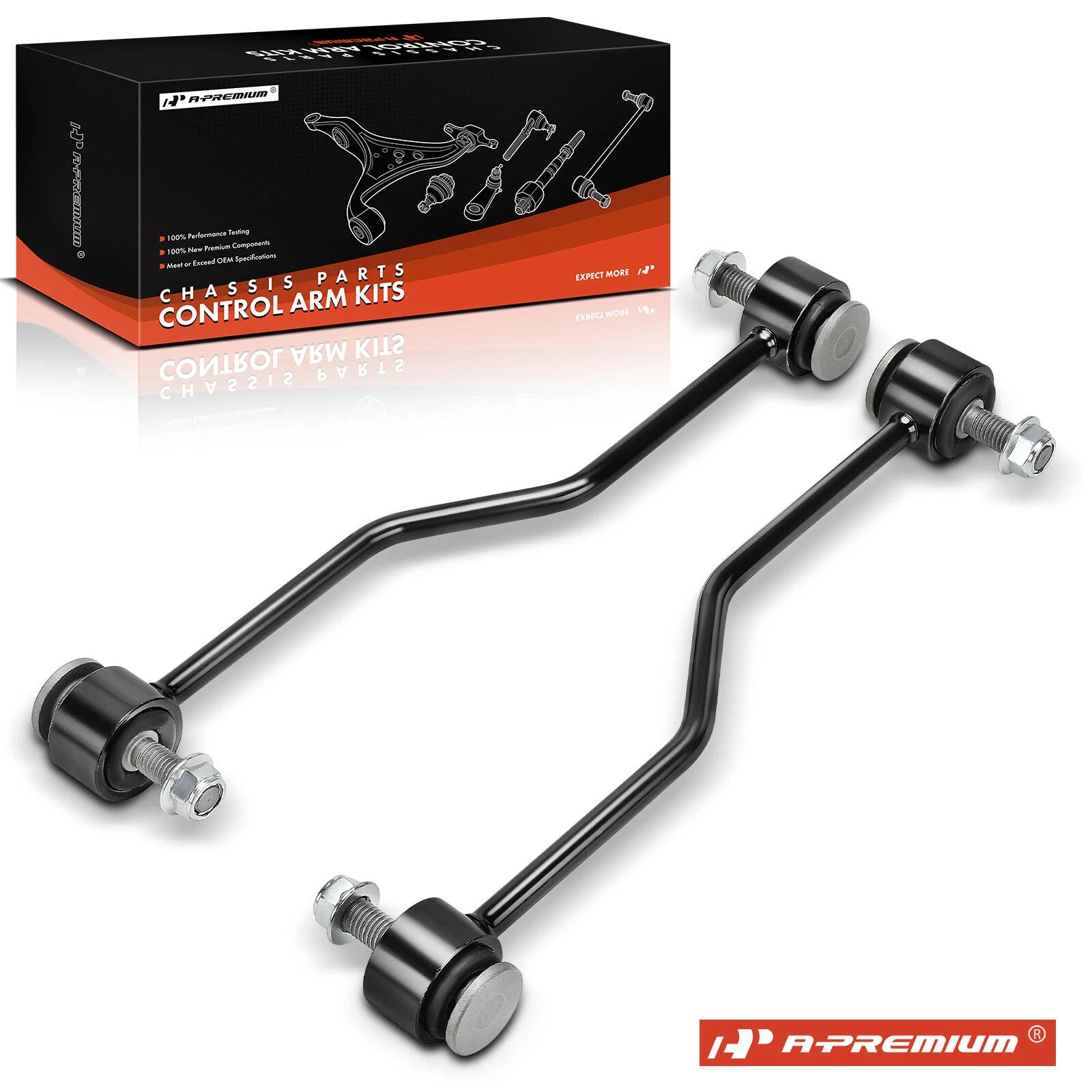 2X Rear Sway Bar Links for Ford F-450 F-550 Super Duty