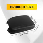 Leather Center Console Lid Armrest Cover Trim for Ford Taurus (2010–2019)