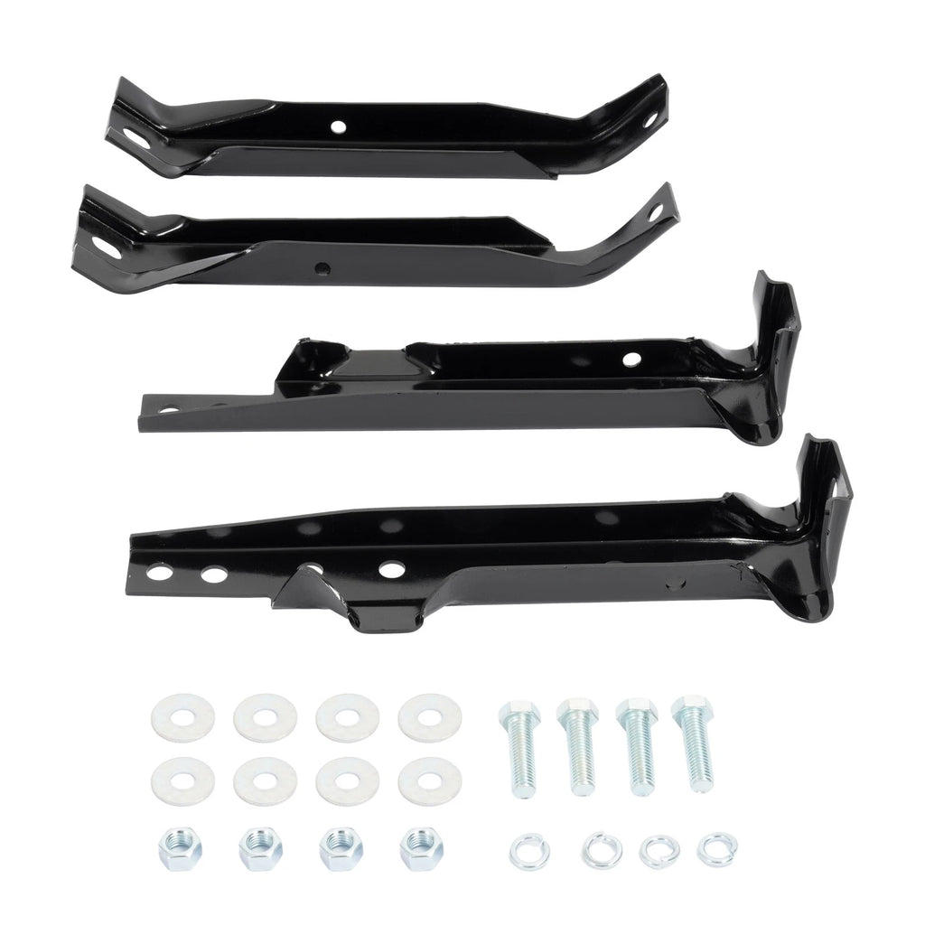 Set of 4 Rear Bumper Bracket Kit with Bolts for Chevy GMC C10 (1967–1972)