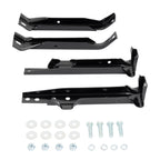 Set of 4 Rear Bumper Bracket Kit with Bolts for Chevy GMC C10 (1967–1972)