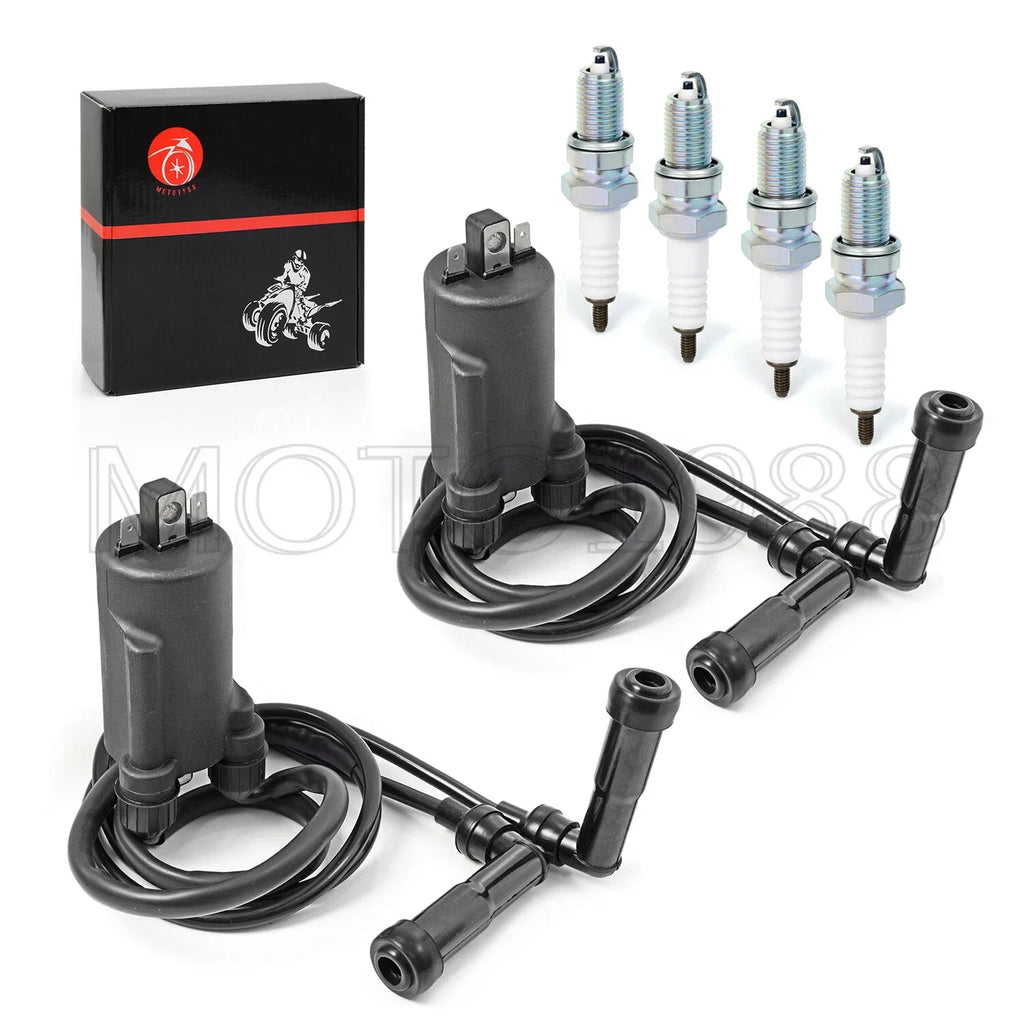 Ignition Coil & Spark Plug W/ Cap for HONDA Goldwing 1100 GL1100 (1980–1981)