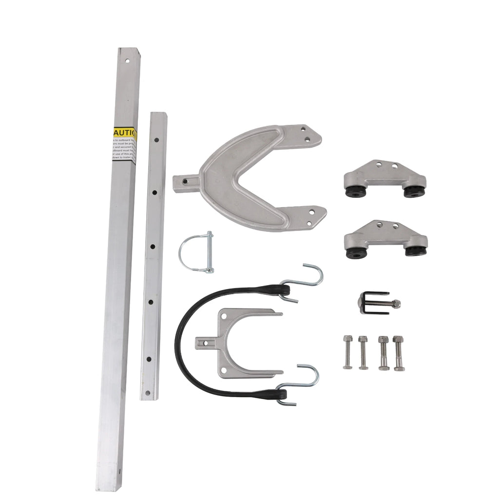 Adjustable Transom Saver Roller Bracket for Boats (32"-44")