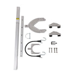 Adjustable Transom Saver Roller Bracket for Boats (32"-44")