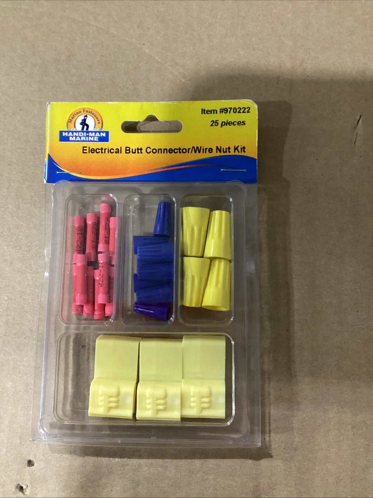 25-Piece Butt & Wire Connector Kit 970222 for Automotive Applications