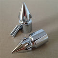 Chrome Spike Bar Ends for Kawasaki Ninja 250 500 600 ZX7 ZX9 ZX10 Z1000