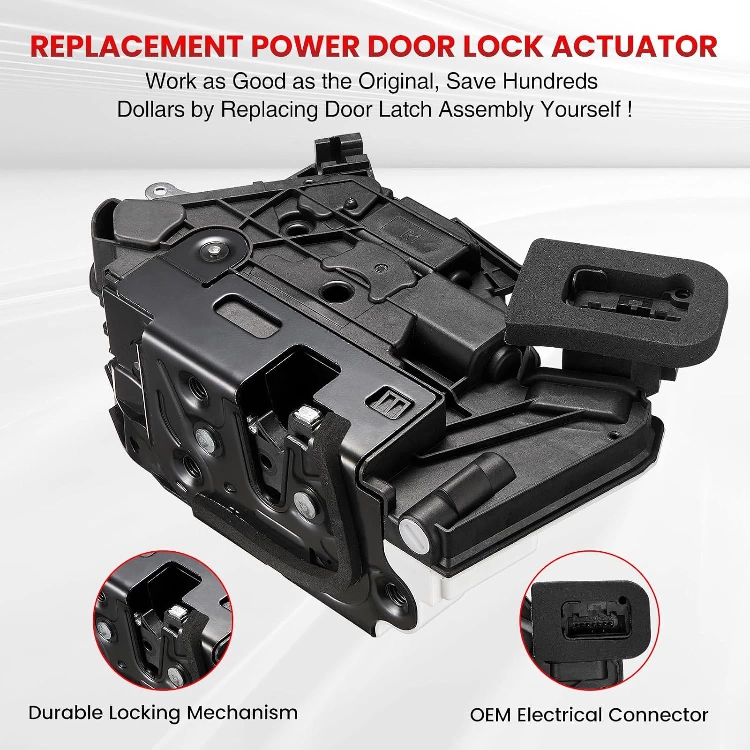 7Pin Door Lock Actuator for Volkswagen Passat (2012–2016) 5K1837016
