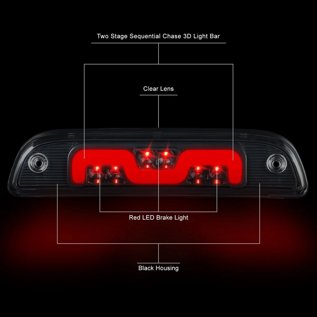 Sequential LED Third Brake Light for Toyota Tacoma (1995–2022)