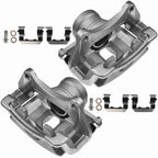 Pair Front Brake Calipers w/ Bracket for Kia Optima (2011–2015)