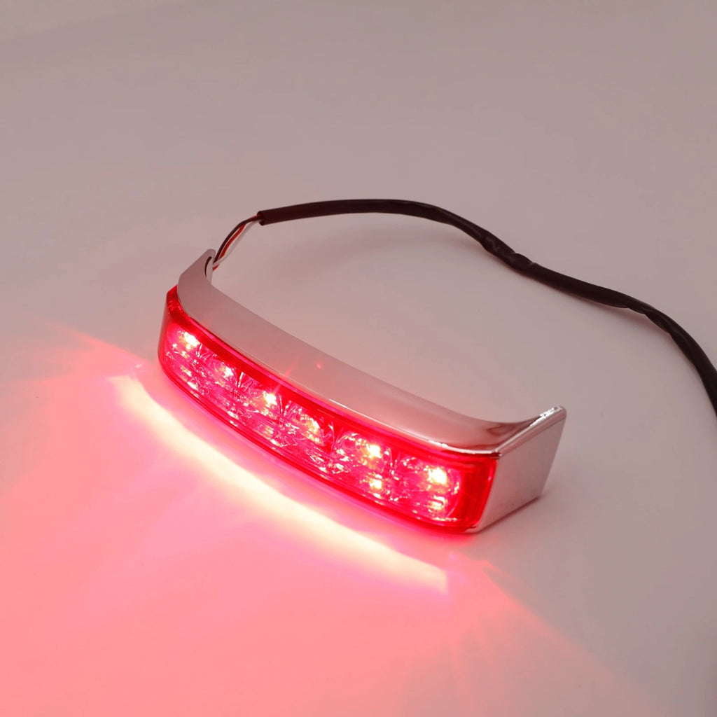 LED Chrome Saddlebag Run Brake Turn Signal Light for Harley FLHR FLHTKSE FLHRSE FLTRUSE (2010–2023)
