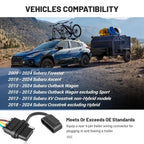 4-Way Flat Trailer Connector for Subaru Outback, Forester, Crosstrek