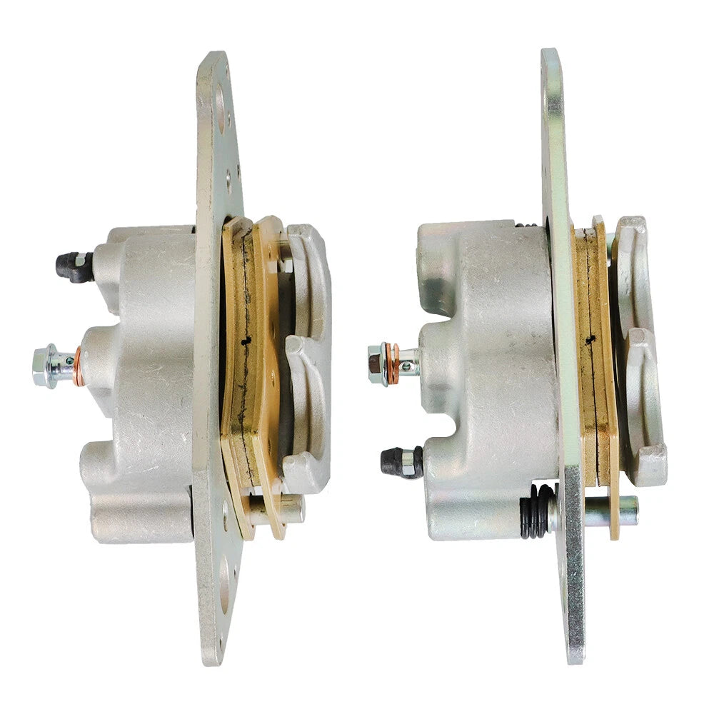 Front Brake Calipers with Pads for Polaris Ranger XP 900 800 (2010-2015)