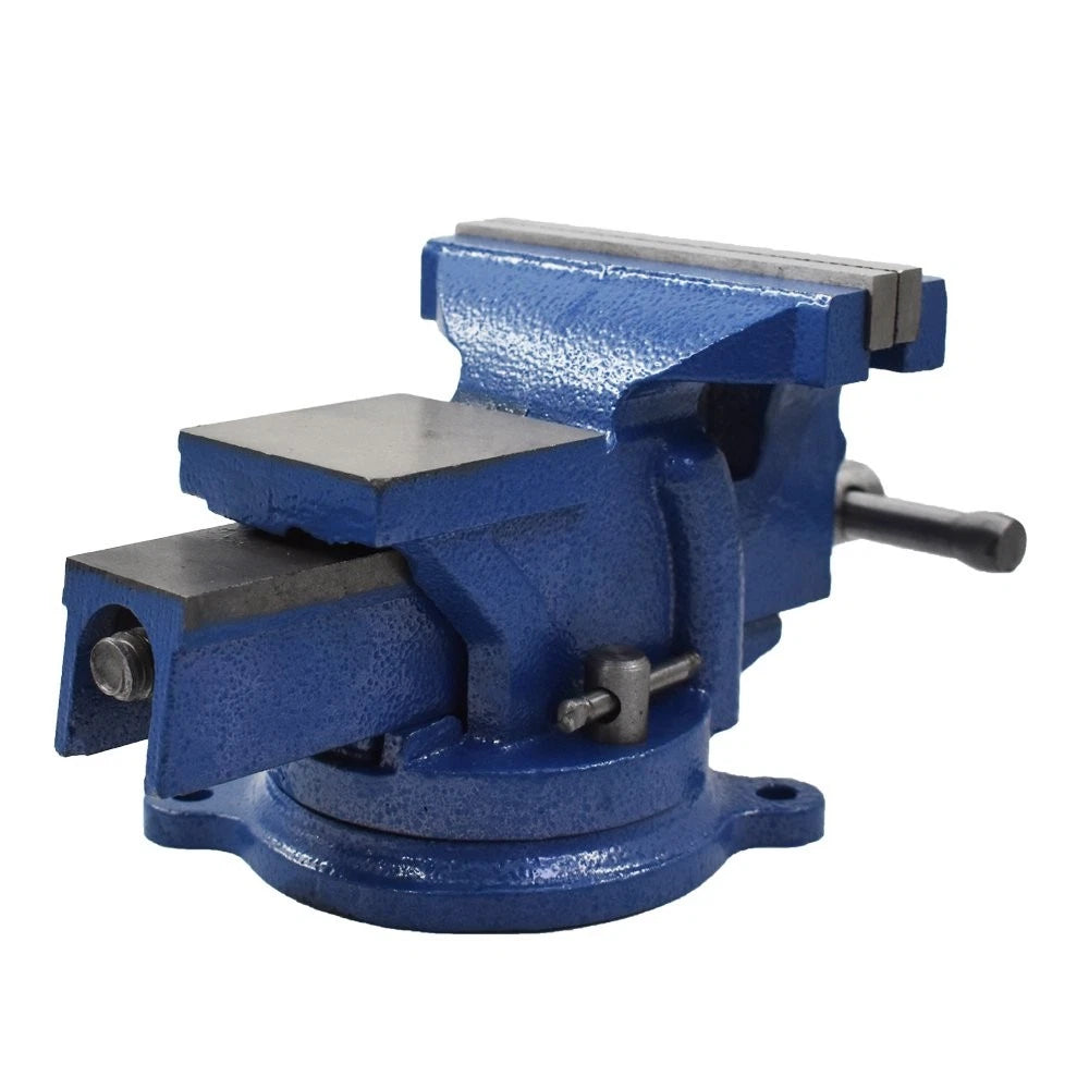 Heavy Duty Steel Bench Vise with Anvil for Workbench (4 Inch)