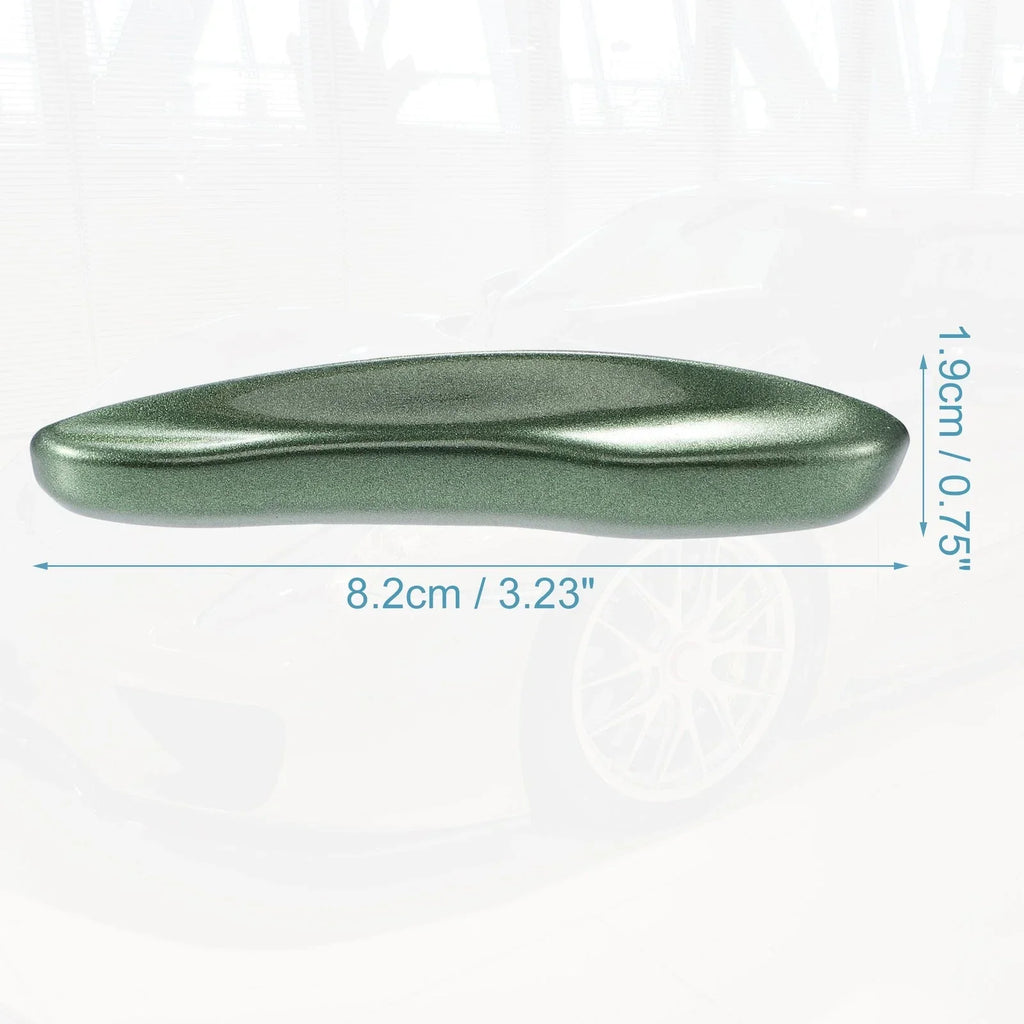 Car Remote Key Side Cover Case Set for Porsche Taycan 911 (2020-2021) Green