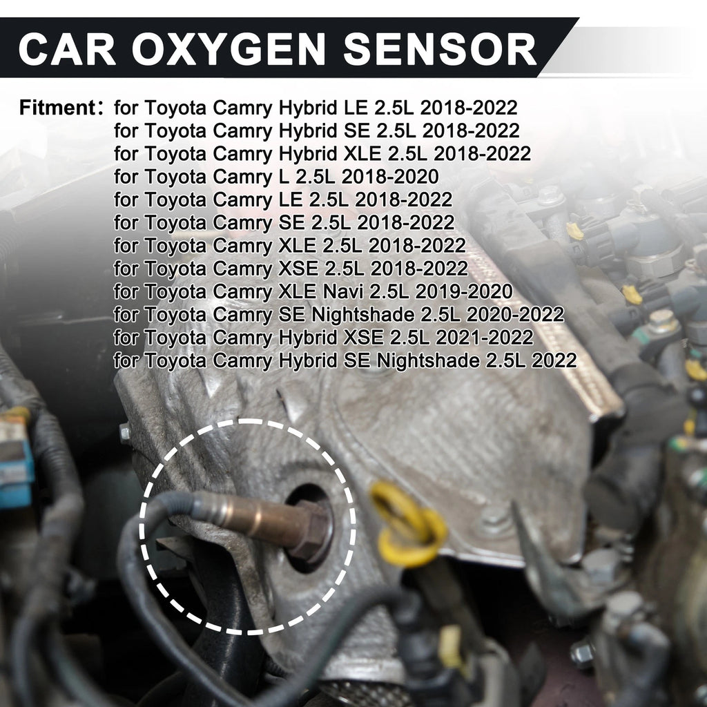 2X Upstream & Downstream Oxygen Sensor for Toyota Camry Hybrid (2007–2011) 2349307