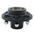 6 on 5.5 Trailer Axle Hub Kit with Circular Spindle Bearing (5200lbs)