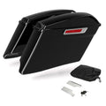 Extended Stretched Hard Saddlebag Speaker Lids for Harley Touring (2014–2024)