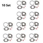 Set of 10 Carburetor Gasket Kits for Subaru Robin EX130 EX17 SP170 EX30