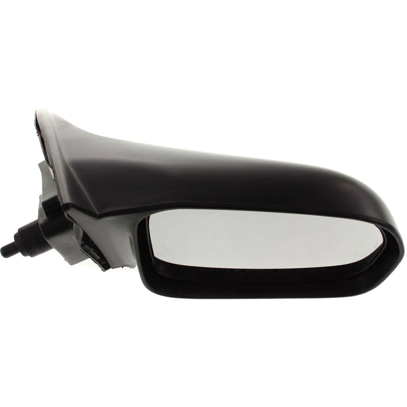 Right Side Manual Remote Mirror for Honda Civic Coupe (2001–2005) Textured Black