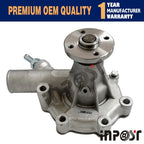 Water Pump S3L S4L for Mitsubishi K3E K4E K3B K3C K3D Iseki TX1410 TX2140 TX2160