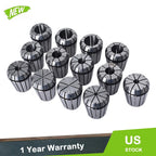 13PC ER32 Spring Collet Set for CNC Milling Lathe Engraving Machine