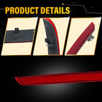2X Rear Bumper Reflector L&R for Mercedes Benz ML500 ML550 ML63 AMG (2012–2015)