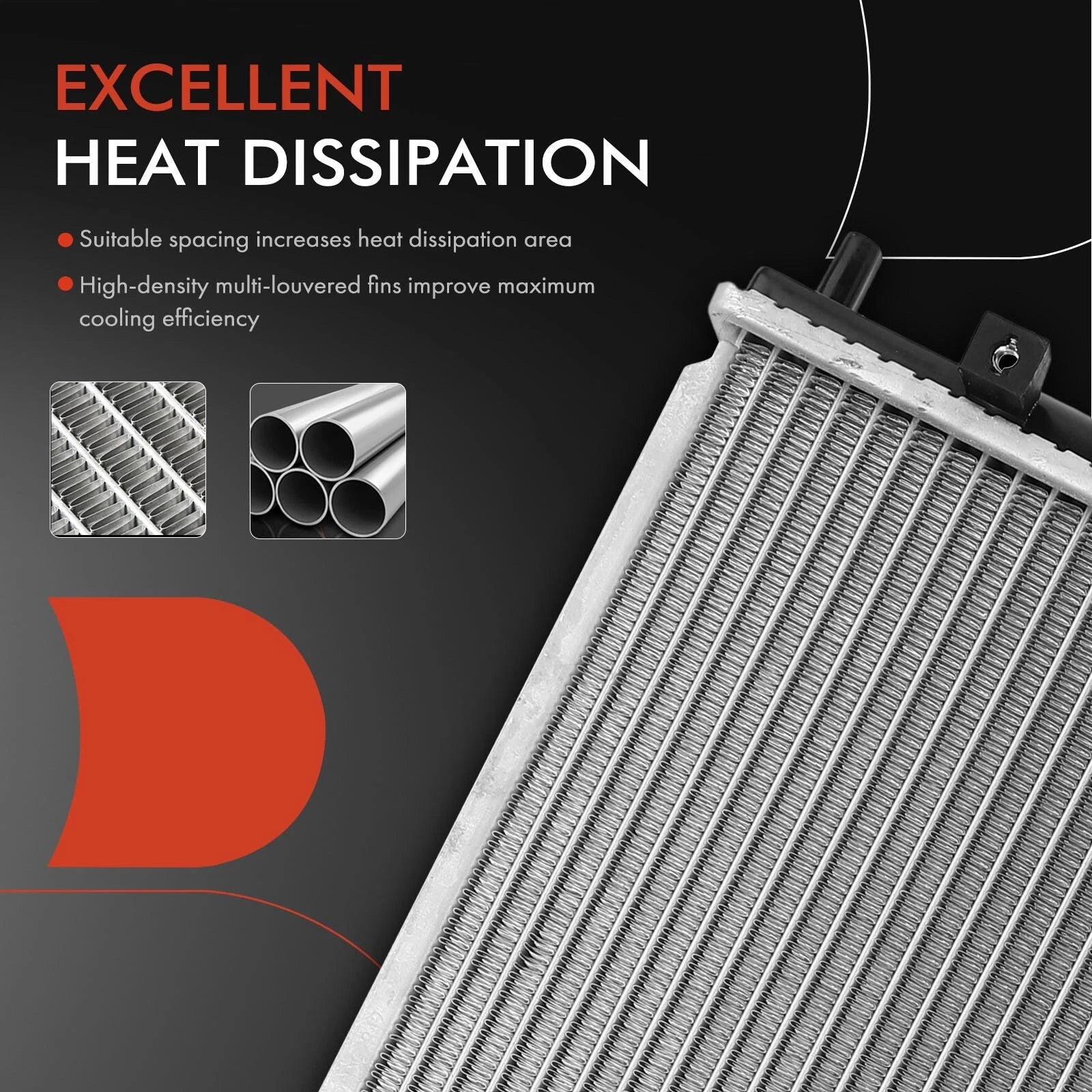Radiator with Trans Oil Cooler for Mitsubishi Eclipse (2006-2012)