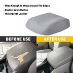 Leather Front Door Panels & Console Lid Armrest Cover for Honda Pilot (2009–2015)