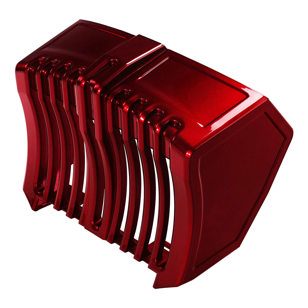 Oil Cooler Cover for Harley Road King Glide (2017–2023) Velocity Red Sunglo