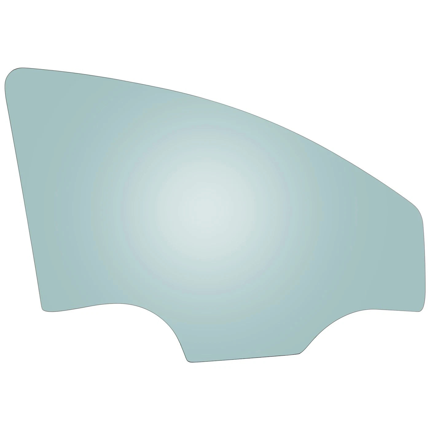 Set of 2 Front Door Glasses for Chevy (Left & Right)