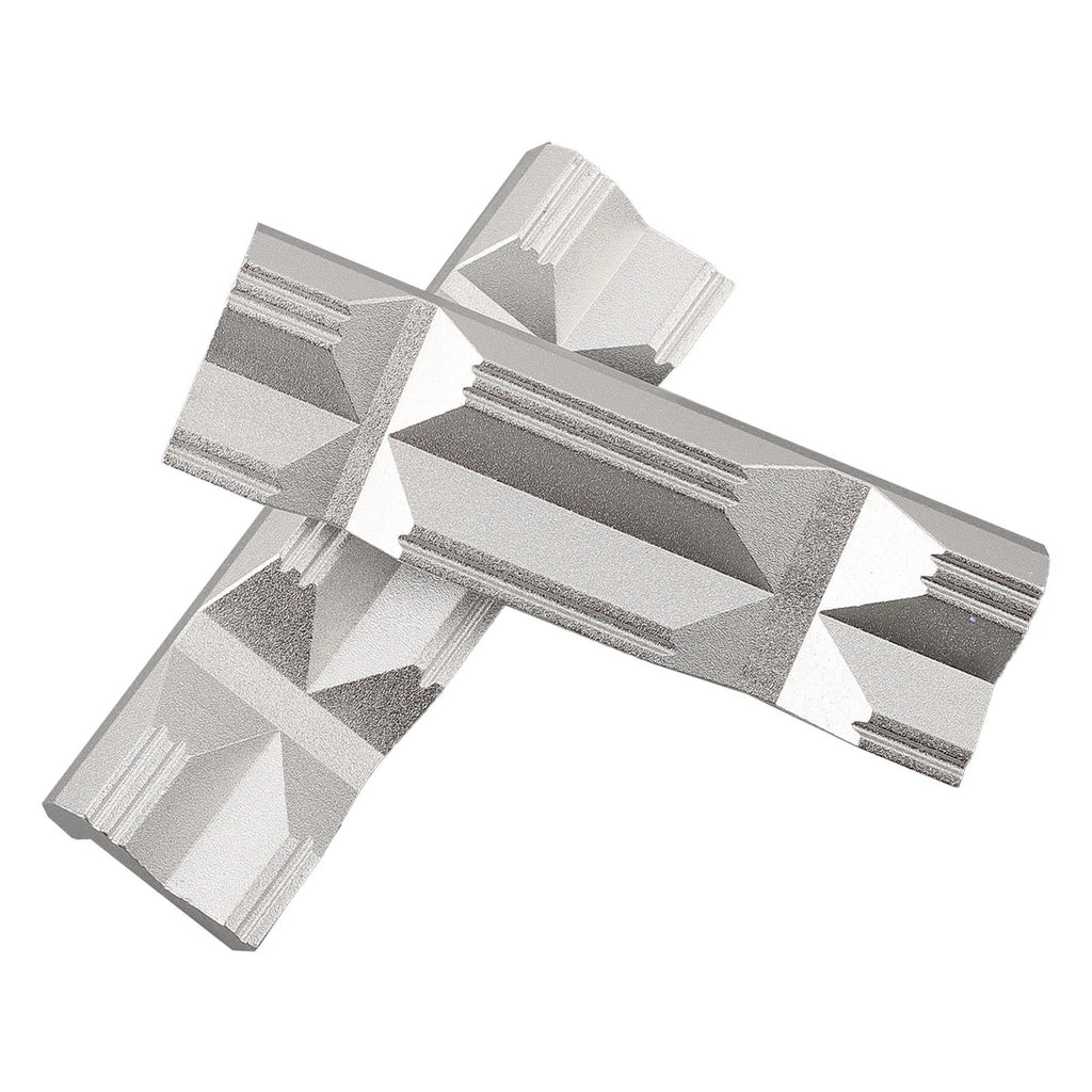 1 Pair Aluminum Alloy V Type Jaw for CNC Milling Vise