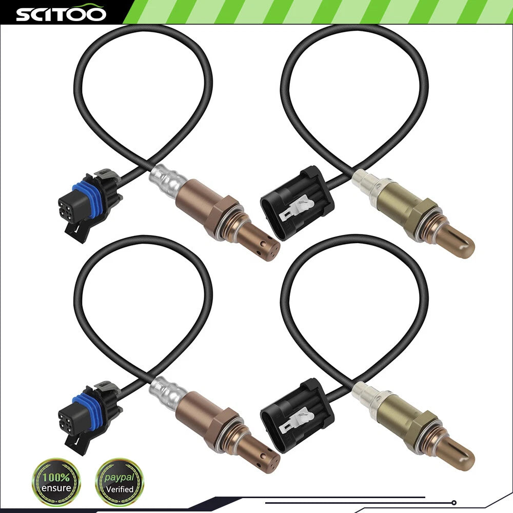 Set of 4 Oxygen O2 Sensors for Chevy Corvette (1997–2003) 5.7L